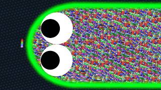 Slitherio AI 1000000 Score Epic Slitherio Gameplay [upl. by Toombs]