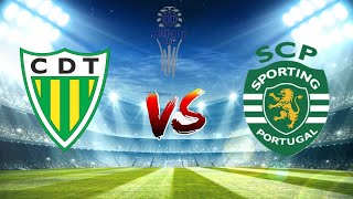 TONDELA VS SPORTING CP EM DIRETO ALLIANZ CUP [upl. by Arotak]