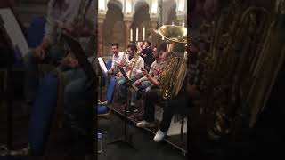 Best orchestra prank ever the funniest trombone section WAIT FOR IT [upl. by Wernick]