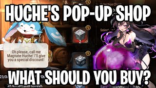 HUCHE POPUP SHOP GUIDE  Epic Seven [upl. by Sandry387]