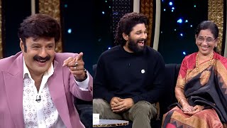 Unstoppable With NBK Season 4 Ep 4 Hilarious Fun Promo  Icon Star Allu Arjun  Bala Krishna [upl. by Lennod]