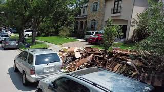 Hurricane Harvey  Holt St Bellaire TX [upl. by Karas226]