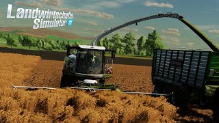 Ls22  6  GPS Häckseln als Lohner  1x Claas Jaguar 960 TT  2X Fendt  1x New Holland T8410 [upl. by Ynoffit]