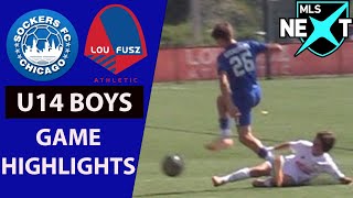 Sockers FC vs Lou Fusz  U14 MLS Next Game Highlights October 5 2024 [upl. by Ellecrag]