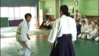 Aikido Yoshinkan Brisbane Dojo Mori Shihan 7th Dan Fight for Life 2012 Demo 合気道養神館 森道治 師範 [upl. by Glynas]