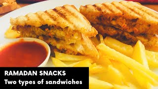 CHICKEN BREAD SANDWICH  EASY AND YUMMY SANDWICHES  Jas foodtube [upl. by Naliorf]