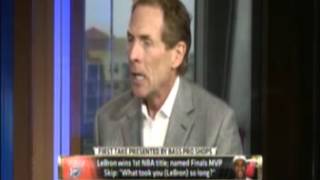 LeBron James wins NBA Title First Take [upl. by Keith]