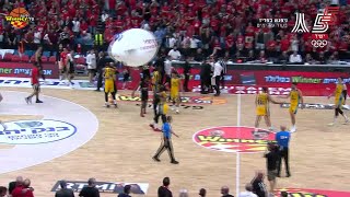 Hapoel Bank Yahav Jerusalem vs Maccabi Playtika Tel Aviv  Game Highlights [upl. by Alecram]