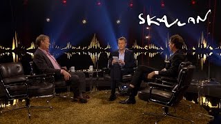 David Lagercrantz and Age Hareide competes in Zlatan quiz  SVTNRKSkavlan [upl. by Attelrahc]