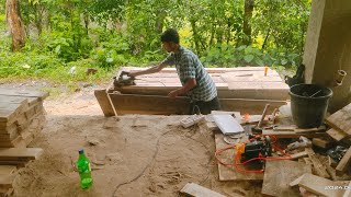 How To Furniture Door Making windows Wood Hand craft gamari [upl. by Vandervelde386]