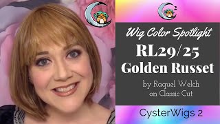 CysterWigs Color Spotlight RL2925 Golden Russet by Raquel Welch on Classic Cut [upl. by Emil]