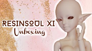 ResinSoul Xi BJD Unboxing •JackyOhhh [upl. by Eldreeda88]