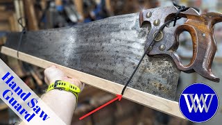 How to Make a Saw Gard To Protect Your Hand Saw [upl. by Erised]