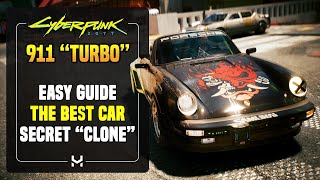 How To Get The AWESOME Porsche 911 Turbo Cabriolet in Cyberpunk 2077 [upl. by Clarkson]