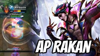 AP RAKAN SUPPORT GAMEPLAY IN SEASON 14  HOW TO PLAY RAKAN  WILD RIFT GUIDE amp BUILDS [upl. by Merrel]