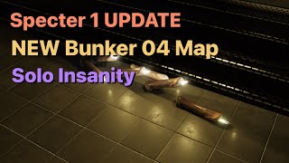 Specter 1 UPDATE  NEW Bunker 04 Map  Solo Insanity  Roblox [upl. by Strenta]