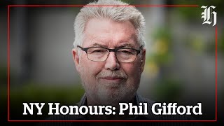 NY Honours Phil Gifford  nzheraldconz [upl. by Almat]