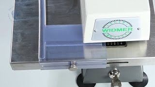 Widmer E3 Embosser  Electronic Embossers  Acorn Sales [upl. by Asiram924]