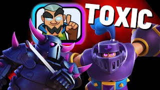 Evolved Mega Knight Is Taking Over With This TOXIC Deck  Clash Royale [upl. by Adieren]