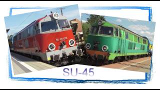 The Last Polish SU45 Diesel Locomotives  and many Freight Trains at Rzepin [upl. by Corder]