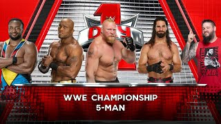 Brock Lesnar Vs Big Vs Kevin Owens Vs Bobby Lashley Vs Seth Rollins  WWE Championship Match  WWE [upl. by Dash380]