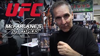 Todd McFarlane Presents  UFC Posed Figure Reveal at San Diego ComicCon [upl. by Budge]