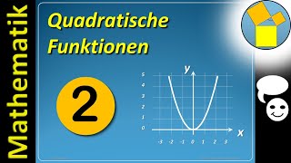 Quadratische Funktionen 2  Rueff [upl. by Neeloc348]