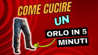 Il metodo dei 5 minuti per cucire un orlo che rivoluziona tutto [upl. by Mabel]