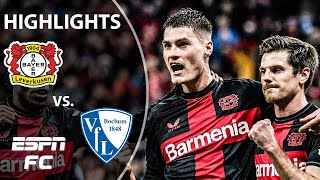 UNBEATEN STREAK CONTINUES 😤 Bayer Leverkusen vs VfL Bochum  Bundesliga Highlights [upl. by Ailin]