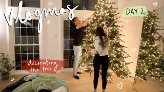 Decorating my NEW HOUSE for Christmas Vlogmas DAY 2 [upl. by Sicular]