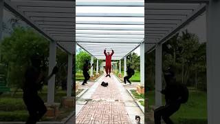 Money Heist vs Police  320moneyheist parkour policehoanghuydao swat bubblesgangz [upl. by Leirad]