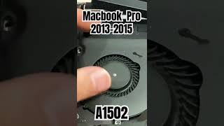 Macbook Pro Fan Replacement  Macbook A1502 macbookrepair macbookpro [upl. by Abbottson678]