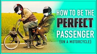 How to be the Perfect Passenger on a Motorcycle [upl. by Eadwina888]