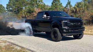 1200HP TRIPLE TURBO Powerstroke [upl. by Nnyledam]