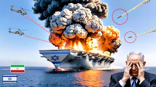 1 minute ago Iranian AH64 Apache Helicopter Missile Destroys Israeli Aircraft Carrier [upl. by Bibi762]