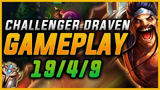 EUW CHALLENGER DRAVEN CARRY GAMEPLAY  Dealersz [upl. by Anitnoc]