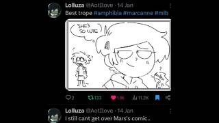 MARCANNE EDIT  Art by  Lolluza on twitter  marcanne amphibia [upl. by Nolad]