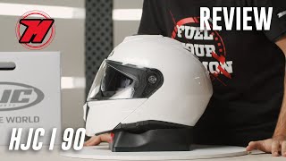 HJC i90 casque modulable 2020 au MEILLEUR rapport QUALITÉ PRIX ✨ [upl. by Trow471]