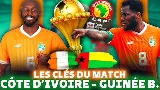 🇨🇮 COTE DIVOIRE  GUINÉE BISSAU 🇬🇼  débuter la CAN 2024 par une victoire [upl. by Winer119]