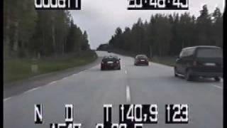 Lotus Omega vs Swedish police Very high quality [upl. by Schatz]