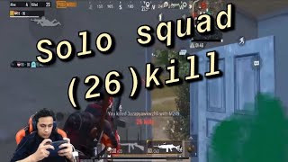 26 kill solo squad 🔥Force badini 🔥 [upl. by Euqirat]