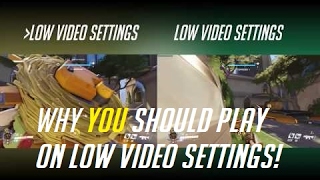 Overwatch The Difference Between Low And Medium Quality Settings [upl. by Kavanaugh]