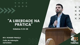 quotA benção de ser povo de Deus quot l Rev Rogger Friasça l IPEF [upl. by Asta624]