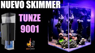 SKIMMER TUNZE 9001  Se rompe skimmer de mochila Bubble Magus QQ1 [upl. by Wanyen]