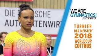 2018 Cottbus Artistic Gymnastics World Cup – Highlights Women’s competition [upl. by Ikcir]