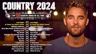 Country Music Playlist 2024 🤠 Luke Combs Kane Brown Brett Young Morgan Wallen Chris Stapleton [upl. by Tema]