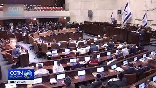 Le parlement israélien adopte une loi interdisant à lUNRWA dopérer en Israël [upl. by Savart]