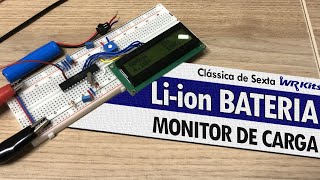 MONITOR DE CARGA PARA BATERIAS DE LIION [upl. by Leamse]