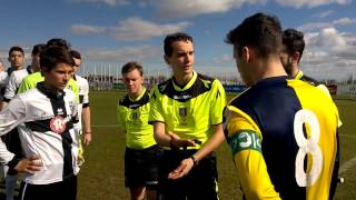 Allievi ParmaSantarcangelo Ingresso squadre in campo [upl. by Hefter541]