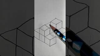 Isometric Stackable Cubes with Negative Space shorts [upl. by Amorita]